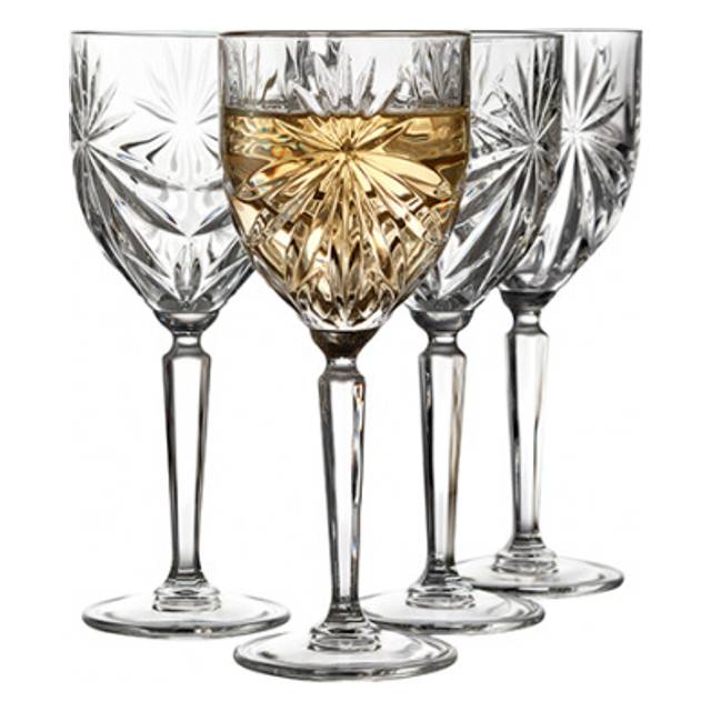 Find Hvidvinsglas Lyngby i Glas, porcelæn og bestik - Glas - Køb brugt på  DBA