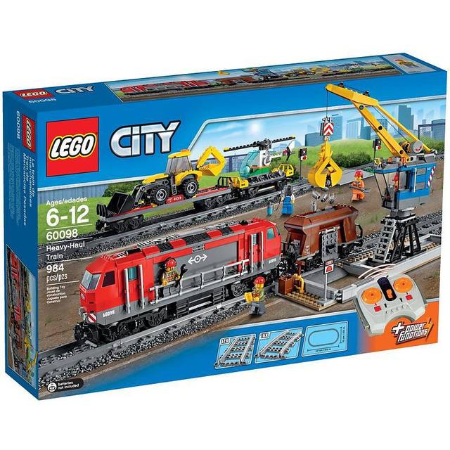 Lego City Tog Til Tungt Gods 60098 • Se priser nu »