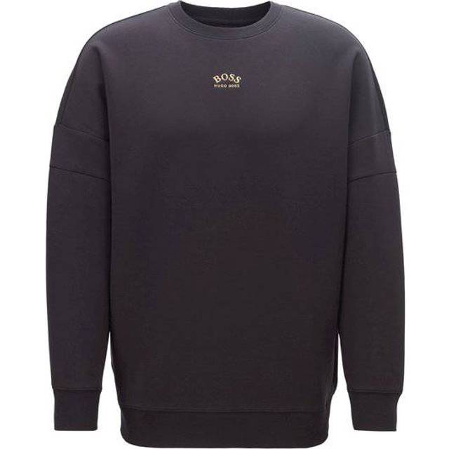 Hugo Boss Salboa Sweatshirt - Black • Se priser (1 butikker) »