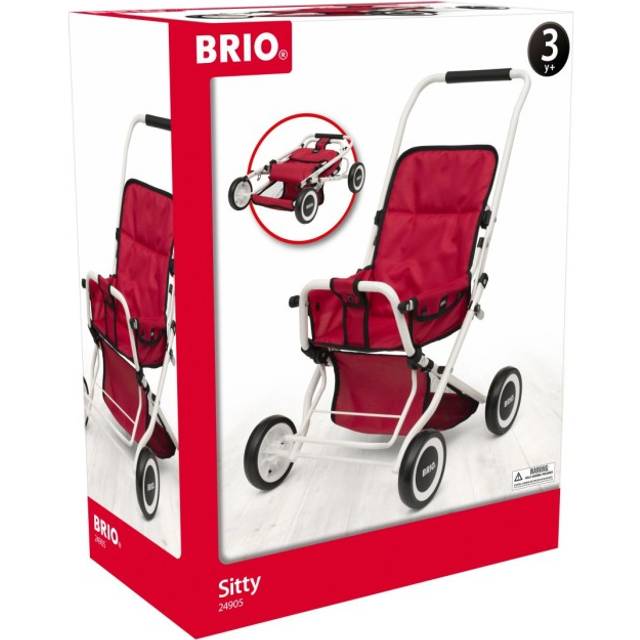 BRIO Dukkeklapvogn Sitty (10 butikker) se bedste pris »