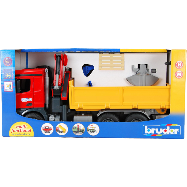 Bruder MB Arocs Construction Truck with Accessories 03651 • Pris »