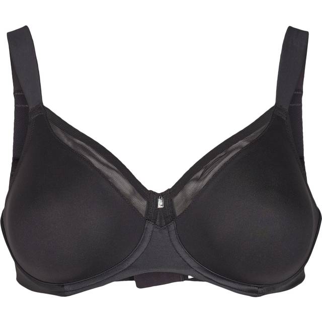 Women's Triumph 86010 True Shape Sensation Underwire Minimizer Bra (Black  44C) 