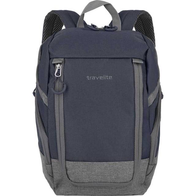 Travelite Basics Backpack - Navy/Grey • Se priser »