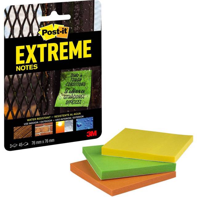 3M Post-It Extreme Notes - 3 Pads