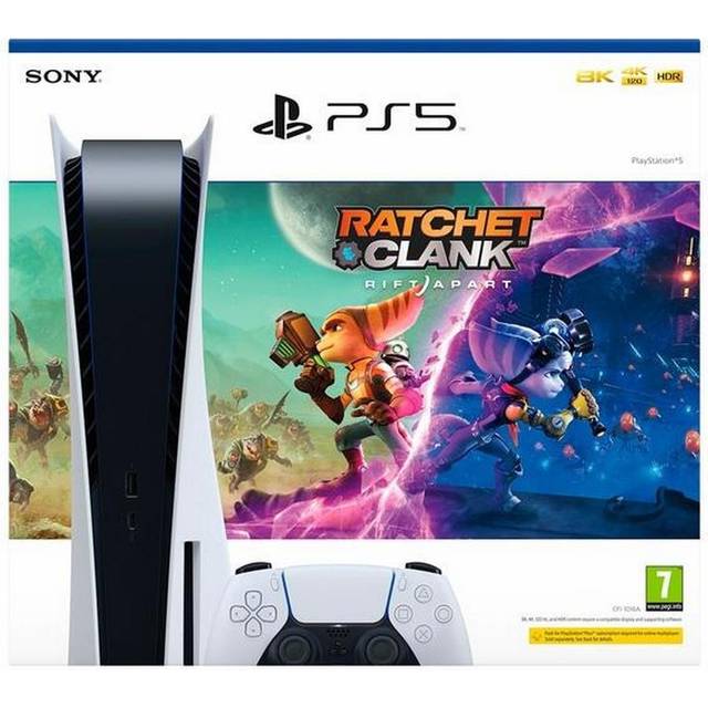 Sony PlayStation 5 (PS5) - Ratchet & Clank: Rift Apart Bundle • Pris »