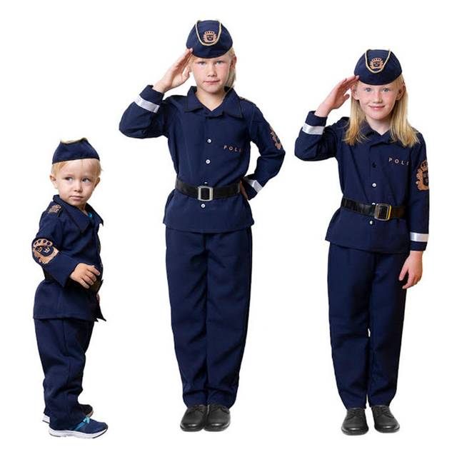 Politibetjent kostume - dba.dk - Køb og Salg af Nyt og Brugt