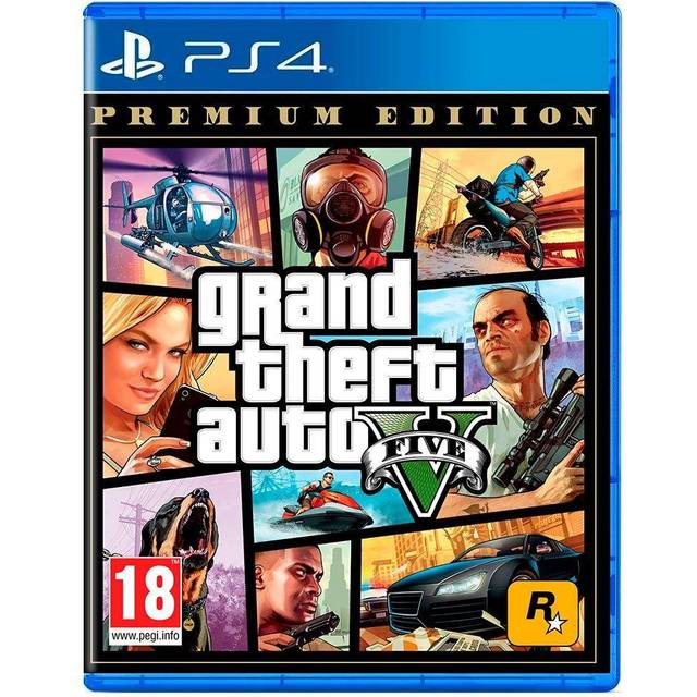 Grand Theft Auto V - Premium Online Edition (PS4) • Pris »