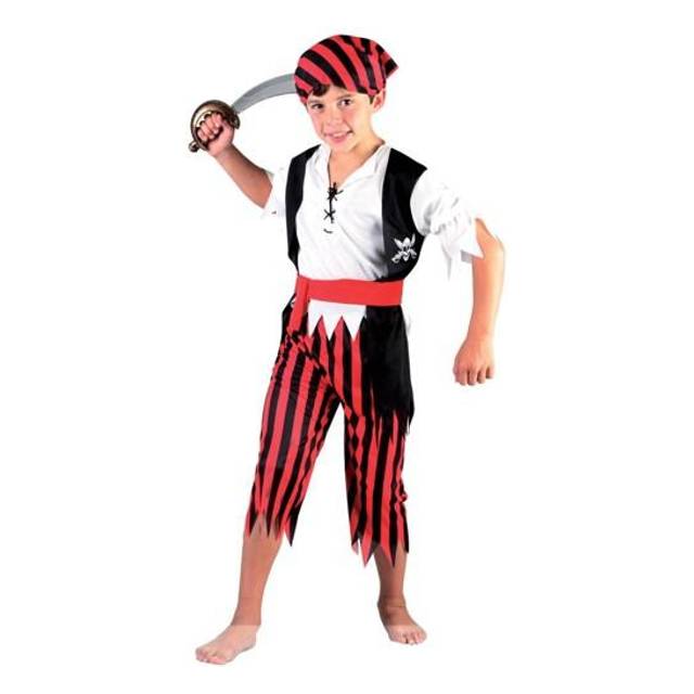 Pirat kostume str. 140 - dba.dk - Køb og Salg af Nyt og Brugt