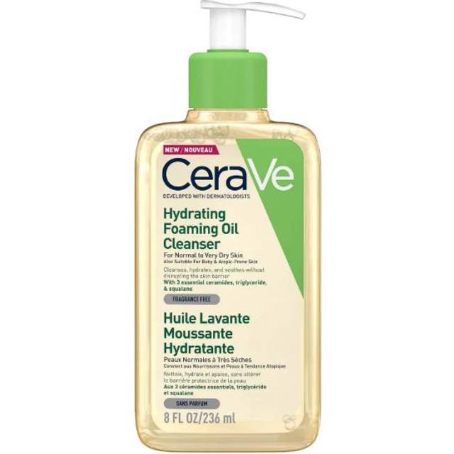 CeraVe Hydrating Foaming Oil Cleanser 236ml • Pris »