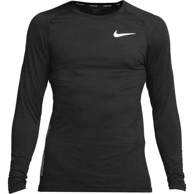 Nike Langærmet Pro-crewtrøje til mænd • Se priser »