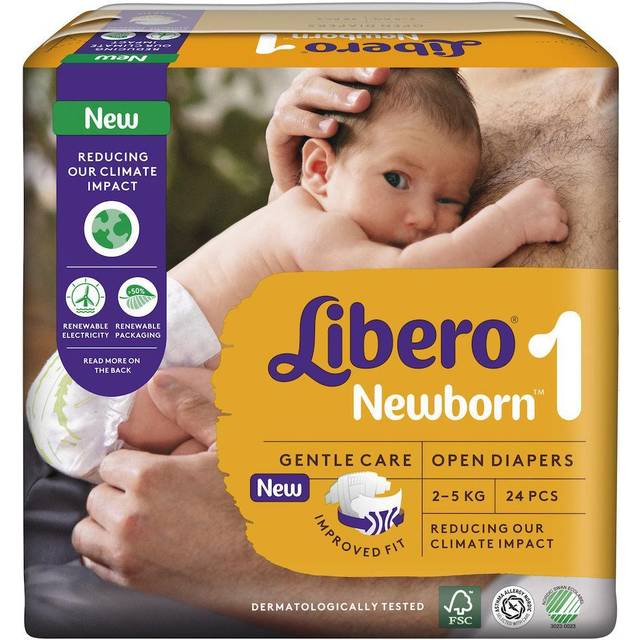 Libero Newborn 1 2-5kg 24pcs • Find den bedste pris »