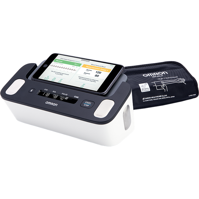 Omron Complete Wireless Upper Arm Blood Pressure Monitor + EKG • Pris »