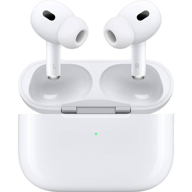 Apple AirPods Pro 2nd generation with MagSafe Charging Case (USB‑C) • Pris »