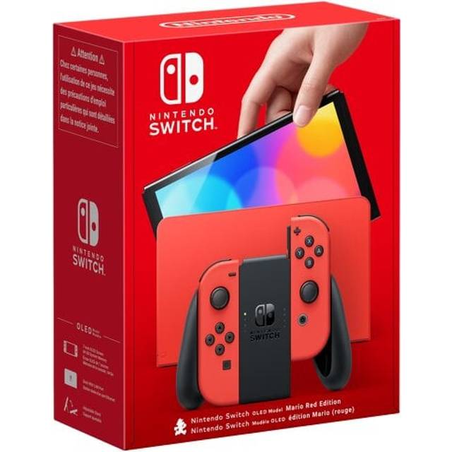 Nintendo Switch OLED Mario Red Edition Limited Edition Release dato:  06-10-2023 • Pris »