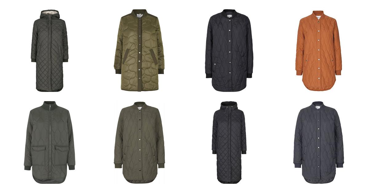 Quiltet jakke - S Dametøj (400+ produkter) • Se billigste pris nu »